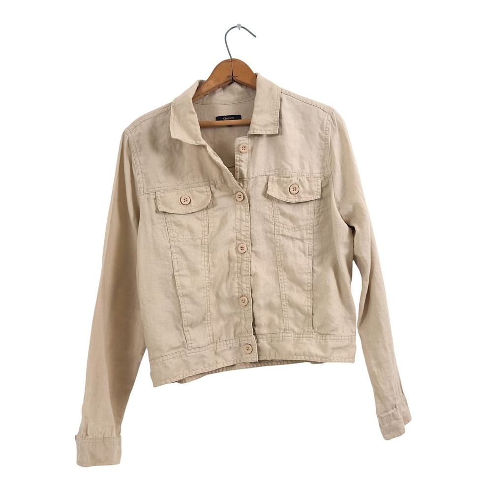 Quince 100% European Linen Jacket - Small